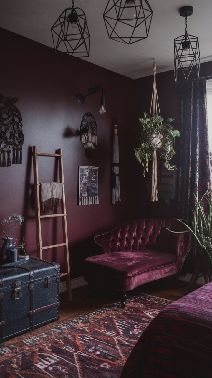 A Dark Bohemian Sanctuary: Where Gothic Drama Meets Witchy Whimsy