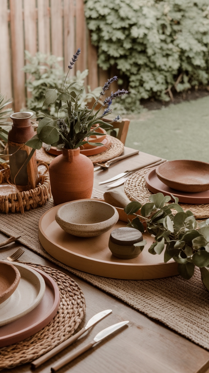 Bohemian Elegance: A Rustic Tablescape of Laid-Back Luxury