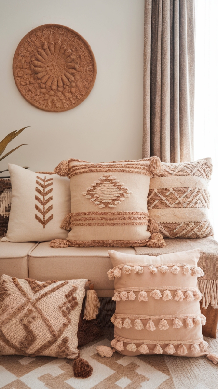 Bohemian Bliss: A Cozy Corner of Textured Elegance