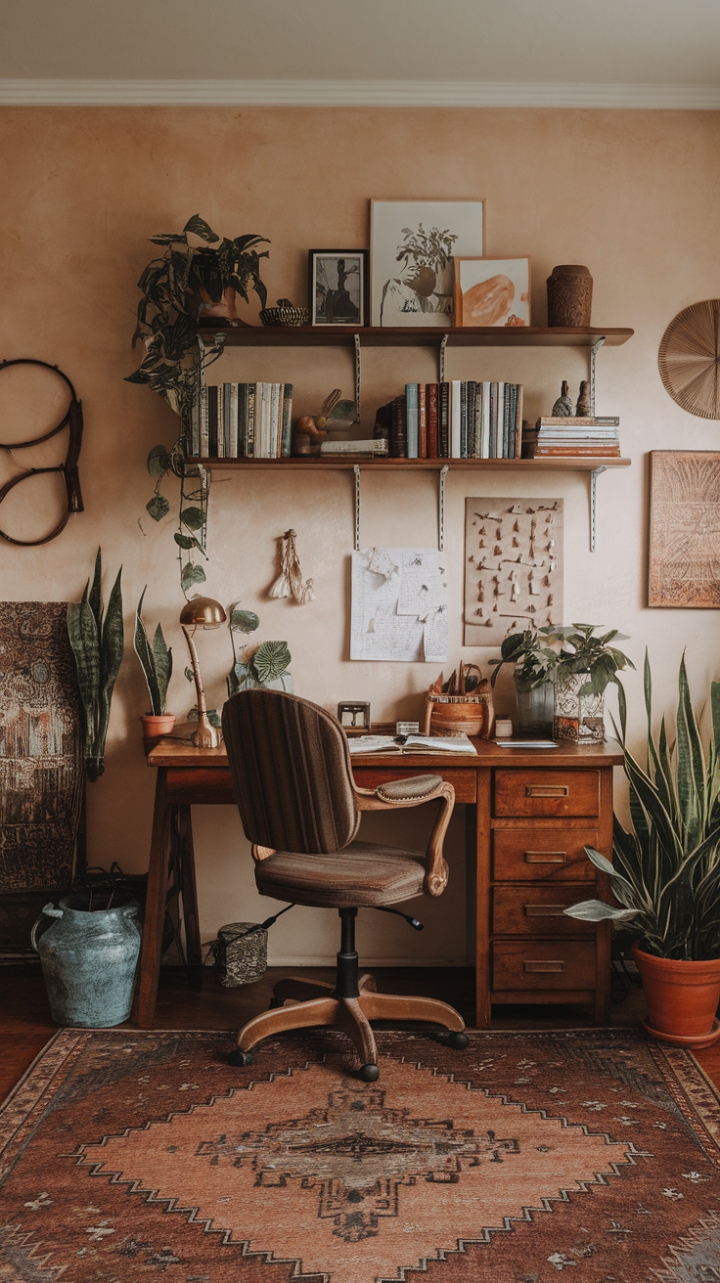 Whimsy and Wonder: A Bohemian Office That Inspires Creativity