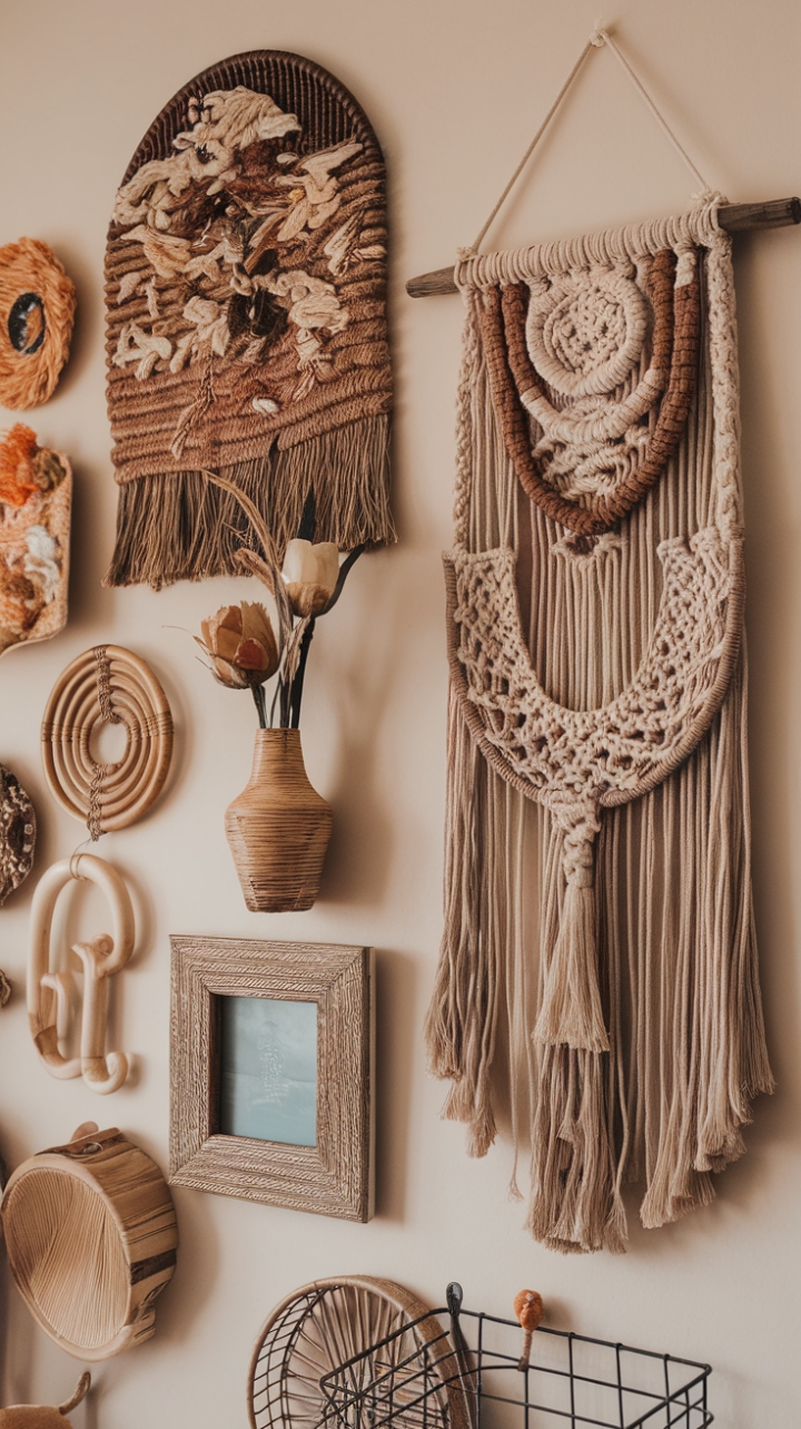 Bohemian Gallery: A Celebration of Earthy Textures and Natural Charm