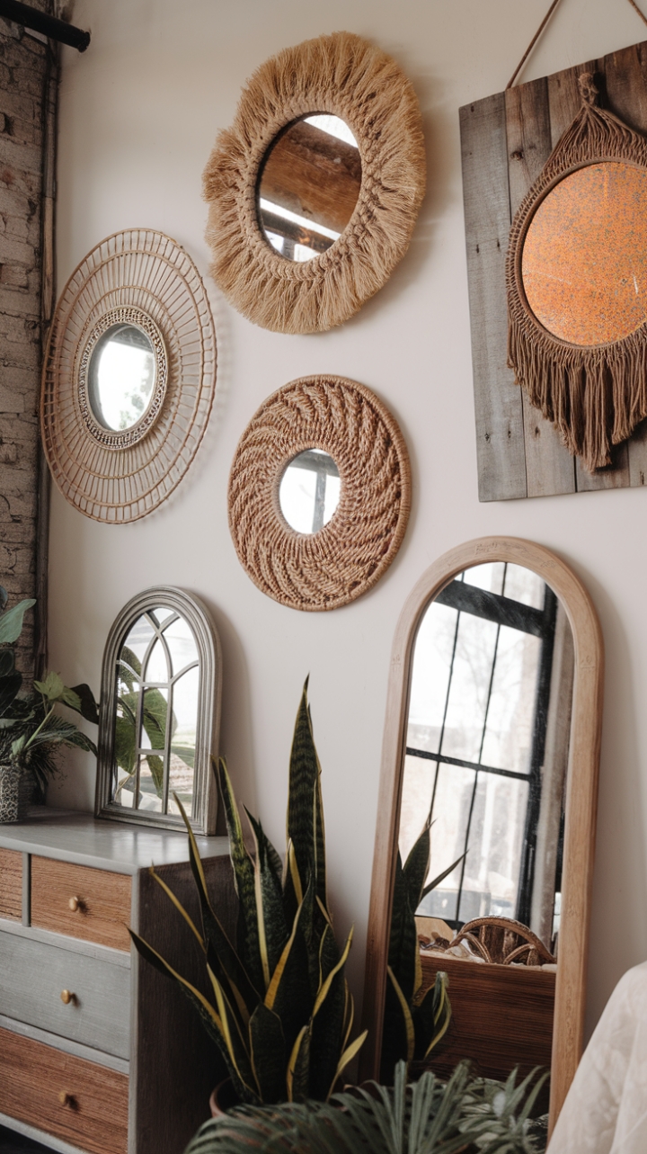 Reflect Your Style: A Bohemian Collection of Stunning Mirrors