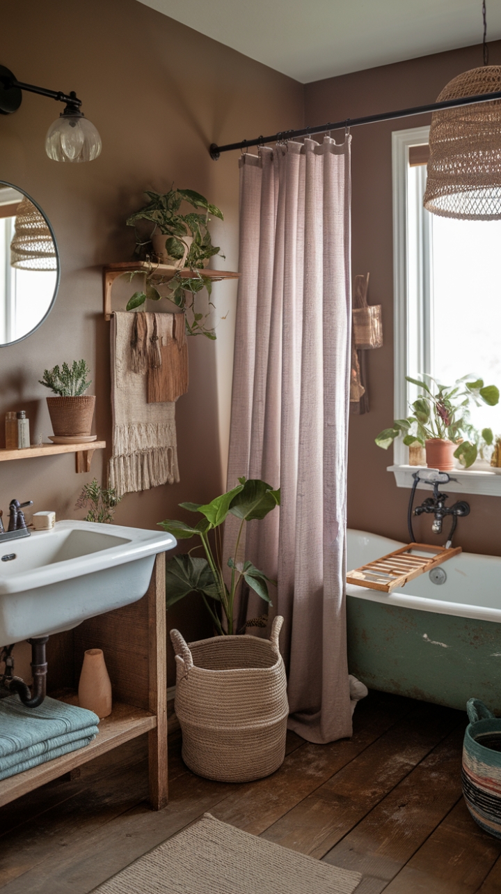 Farmhouse Boho Retreat: Rustic Charm Meets Earthy Elegance