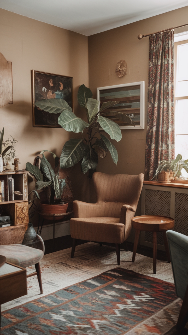 Effortlessly Cool Bohemian Lounge for Relaxed Style