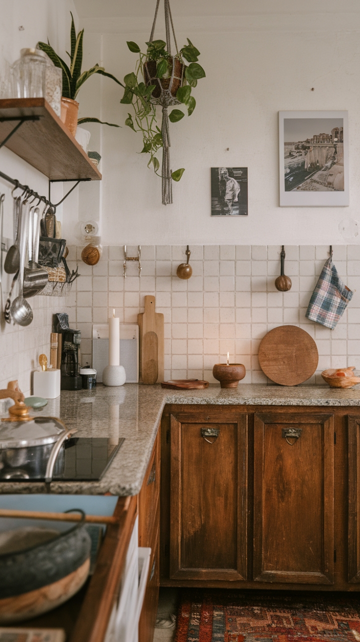 Bohemian Kitchen Charm: A Cozy, Eclectic Culinary Haven
