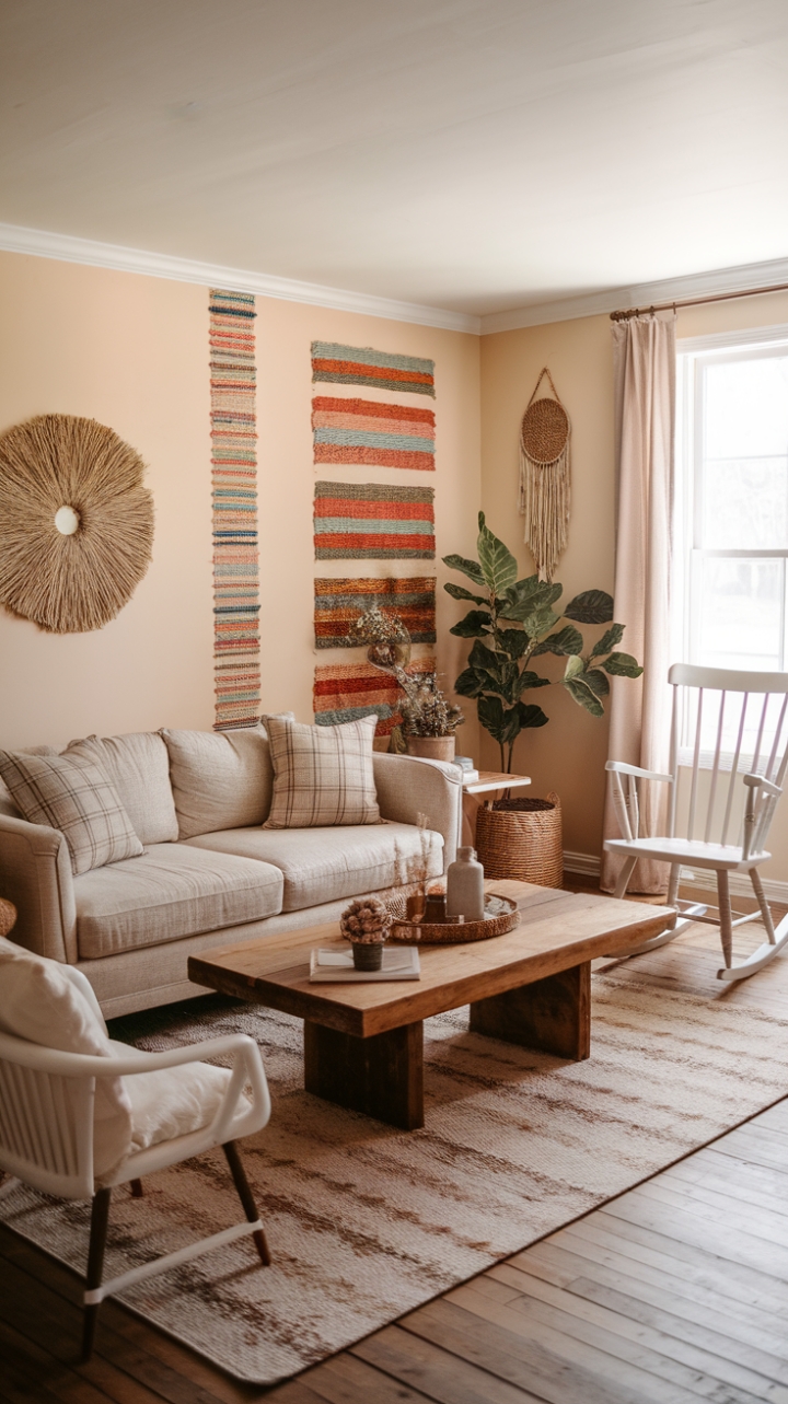 Boho Farmhouse Retreat: A Cozy, Colorful Sanctuary