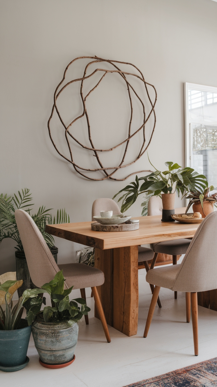 Bohemian Dining Retreat: A Laid-Back Luxe Space for Conversation and Inspiration