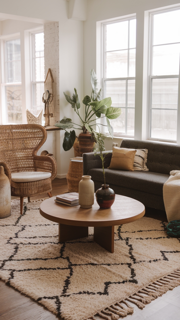 Bohemian Elegance: A Cozy, Stylish Living Room to Love