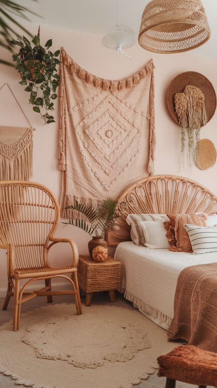 Bohemian Bliss: An Earthy Oasis for Relaxed Living
