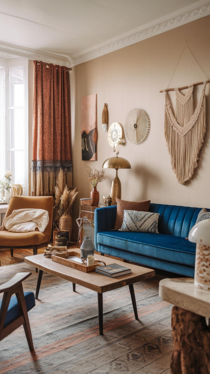 Bohemian Living: A Curated Dream of Vintage Charm and Modern Cool