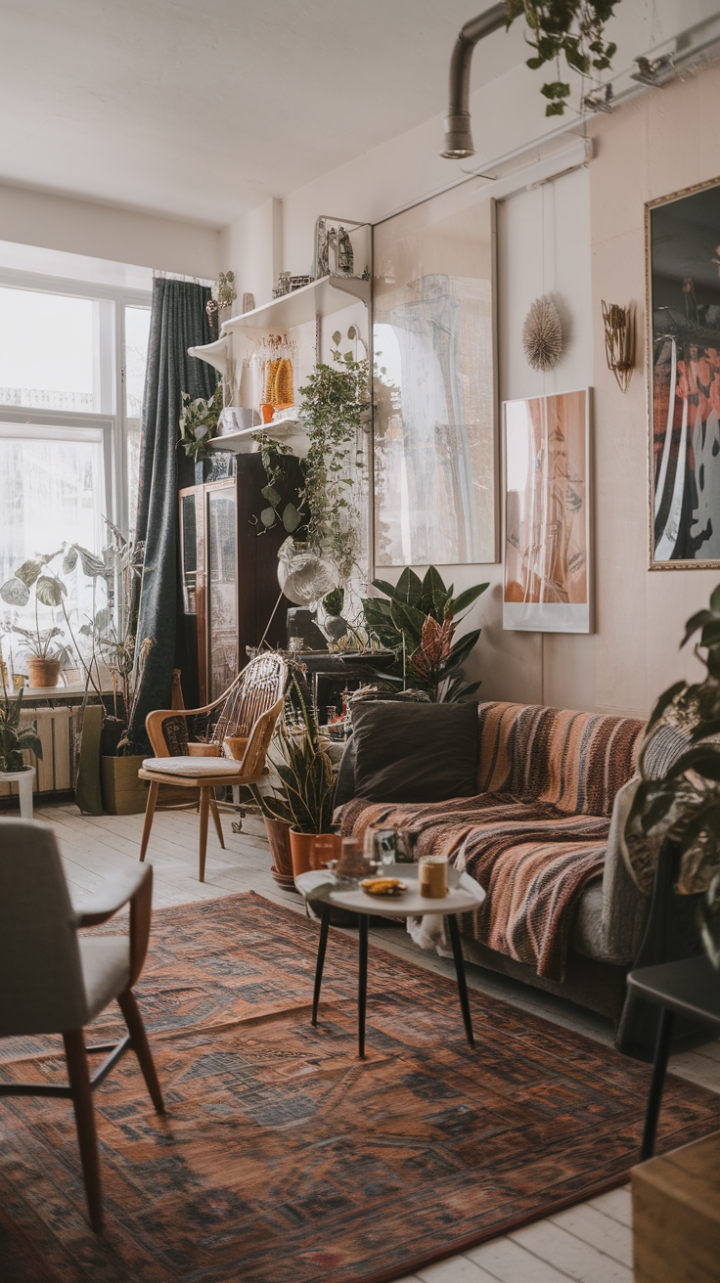 Bohemian Bliss: A Cozy, Eclectic Retreat